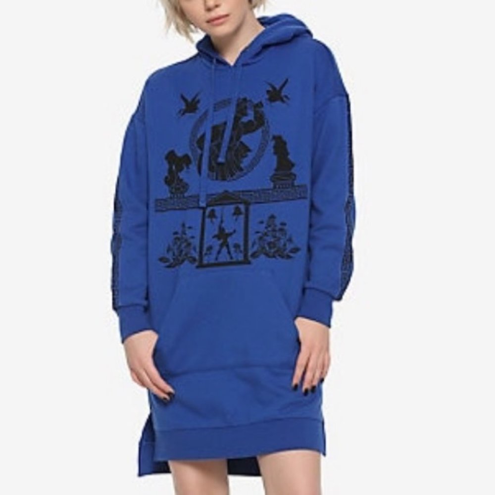 DISNEY HERCULES POTTERY HOODIE DRESS
